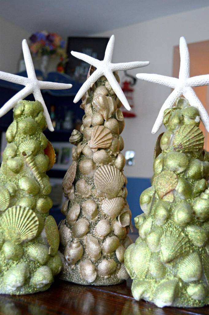 DIY Coastal Seashell Christmas Tree Decorations TheMRSingLink