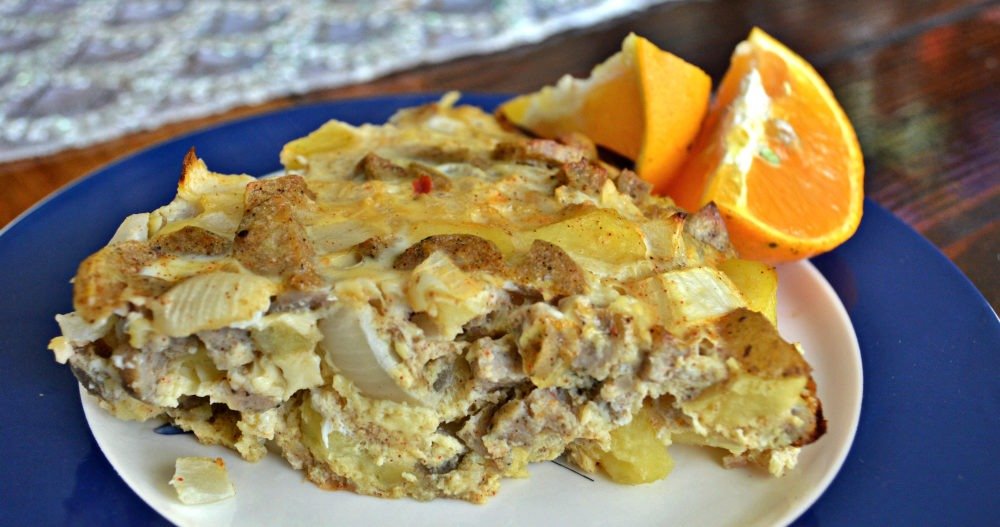 Tex Mex Sausage Breakfast Casserole | Sausage recipes | Breakfast recipes | Casserole recipes | theMRSingLink
