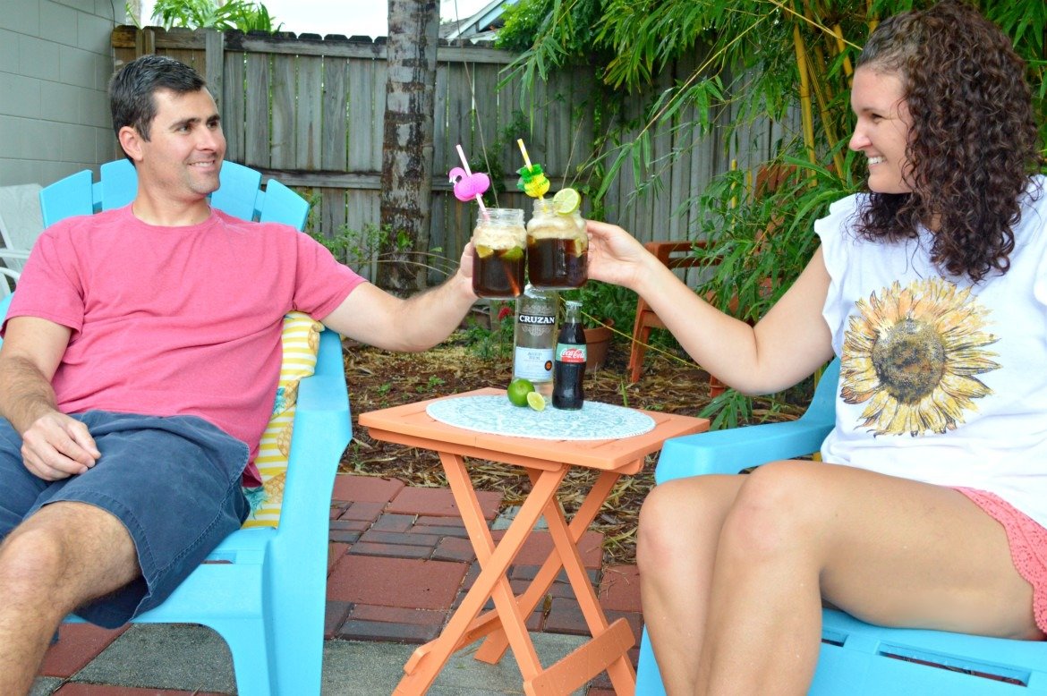 [A Match Made In Heaven] Key Lime Coke Float Mojitos | At-home date night recipes for couples | Spice up your relationship with recipes any couple can make together | A fresh and creamy twist on mojitos and rum and Coke | Cocktail recipes featuring rum | #datenight #recipes #cocktails | theMRSingLink