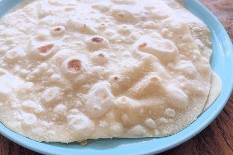 Better than store bought – 4 Ingredient Tortilla Wrap recipe from scratch