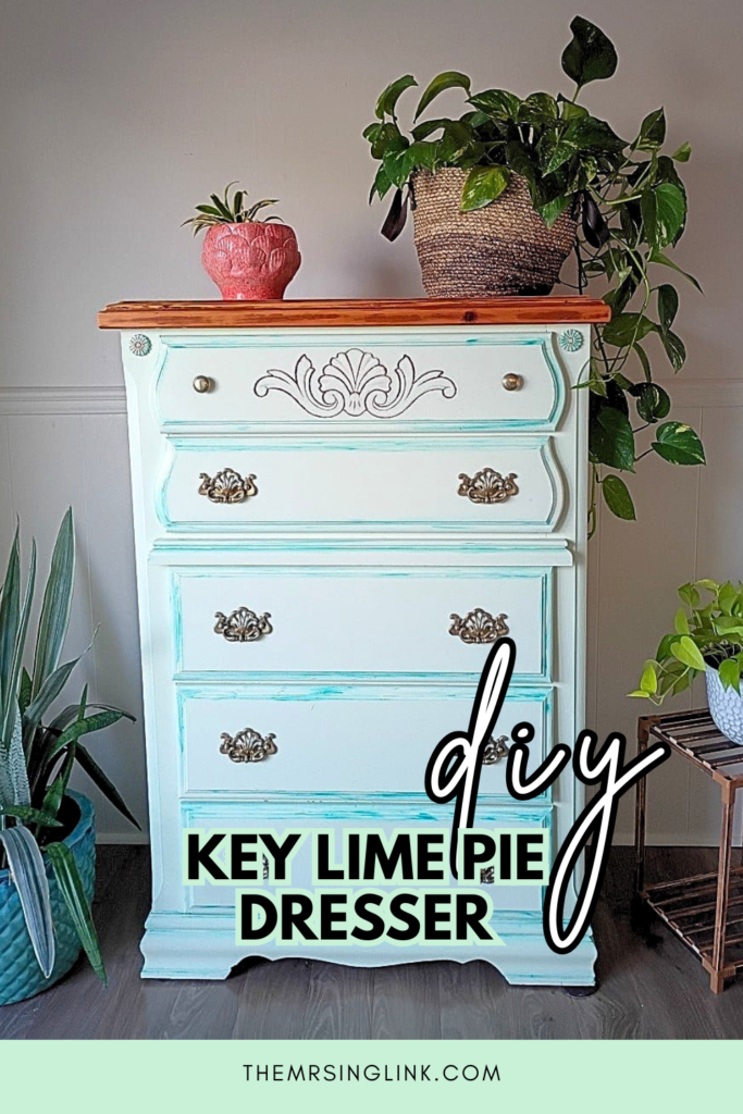 In this post I break down step by step how I DIYed this old Florida beach house dresser makeover.