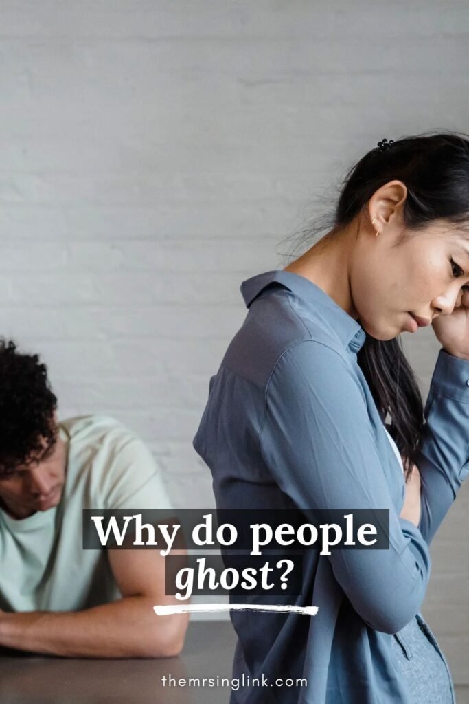 If ghosting sucks, why do people still do it? As someone who is guilty of ghosting in the past, this is my honest take on why people ghost in the first place. My answers may or may not surprise you.