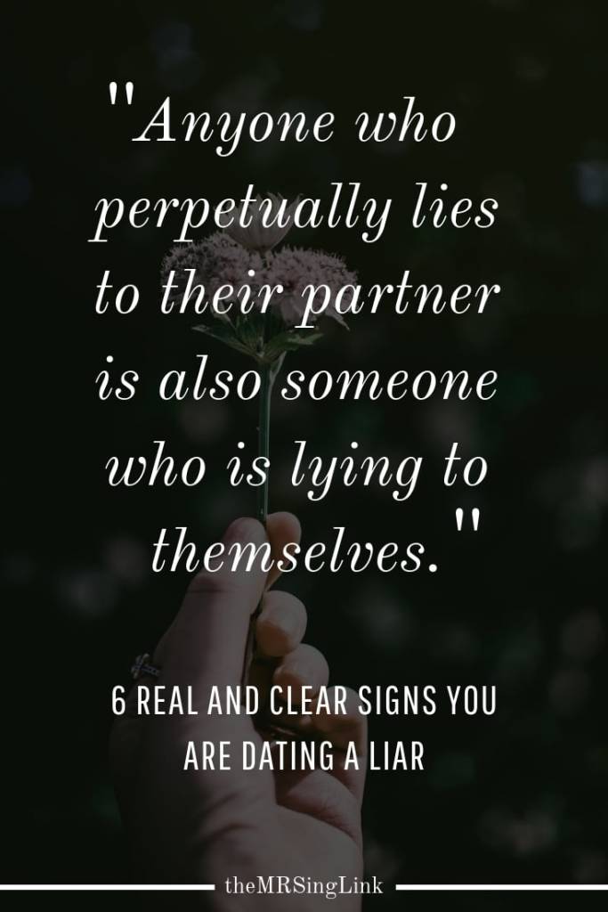 5 Signs You Are Dating A Liar | Dating tips 101 | Signs of mistrust and gaslighting may indicate deception or secrets in your relationship | Relationship tips | Red flags in relationships | #datingtips #relationships #datingredflags | theMRSingLink