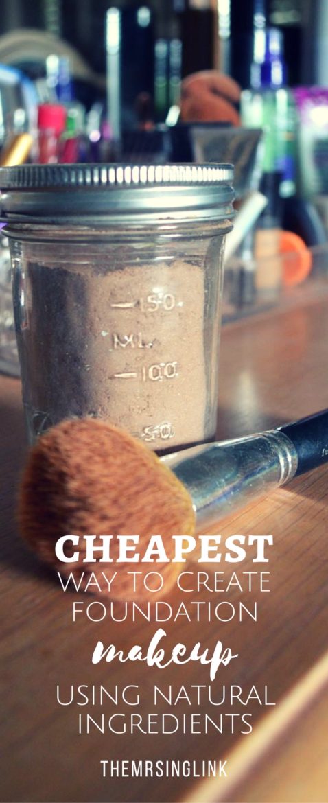 DIY Makeup Foundation [It's Cheaper + Good For Your Skin] | All natural DIY makeup foundation that is actually good for your skin | Light coverage diy makeup foundation | Homemade makeup with natural ingredients | How to create your own makeup powder | Natural Ingredient Makeup | DIY Makeup | Skin Care Tips | How to create your own makeup foundation powder | #makeup #DIY #beauty #naturalbeauty | theMRSingLink