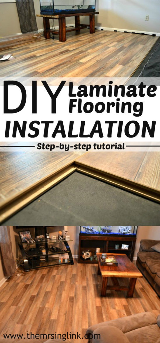 How To Install Laminate Flooring On Your Own | DIY Laminate | Home Improvement Tips | Laminate Flooring Installation | theMRSingLink