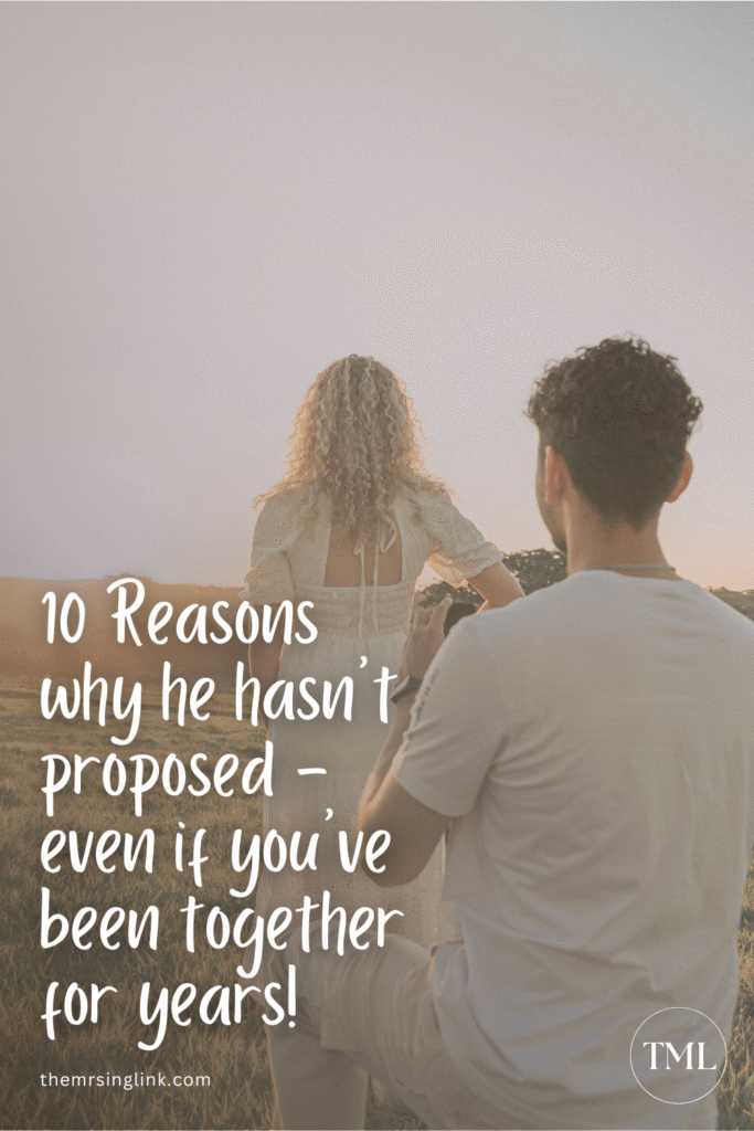 10 Brutally honest reasons your boyfriend hasn't proposed (even if you've been together for years!). Marriage is the deepest expression of commitment, sacrifice and Love that one can make - that's why marriage is a life aspiration to many. But if he hasn't proposed, this can leave you wondering why.
