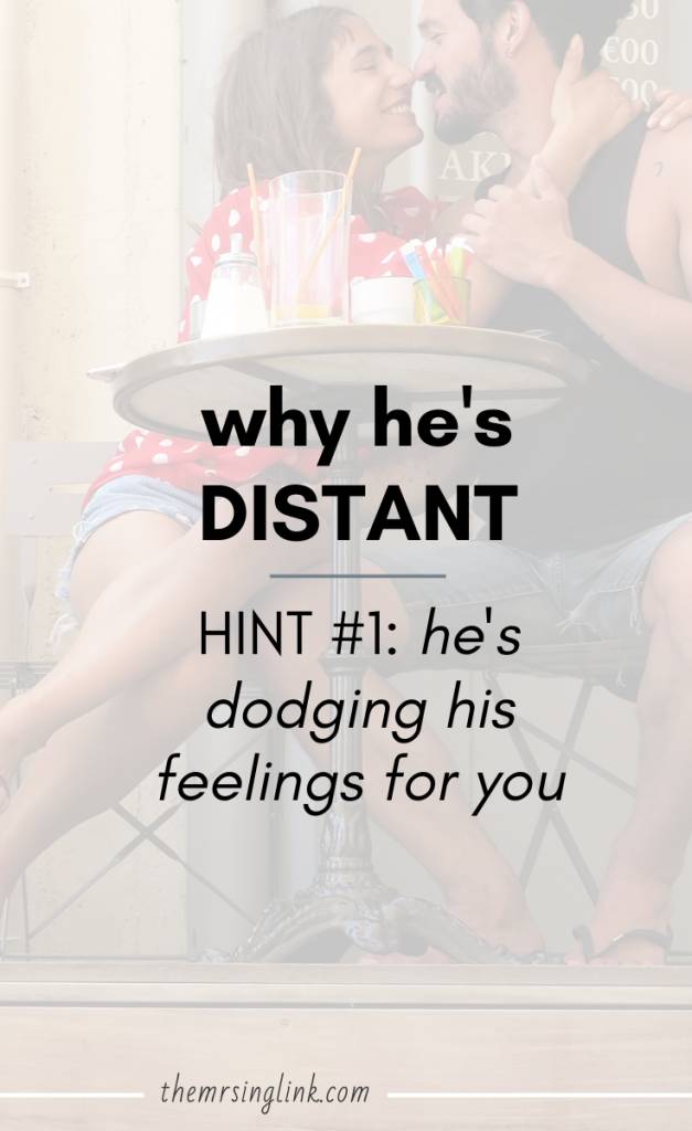 Why He Is Being Distant [+ What You Can Do About It] | Some distance is healthy, but what does it mean if he's increasingly distant in the relationship? When distance starts to effect emotional connection, and create suspicions, is where there might be an underlying reason | #datingtips #relationshipproblems | theMRSingLink