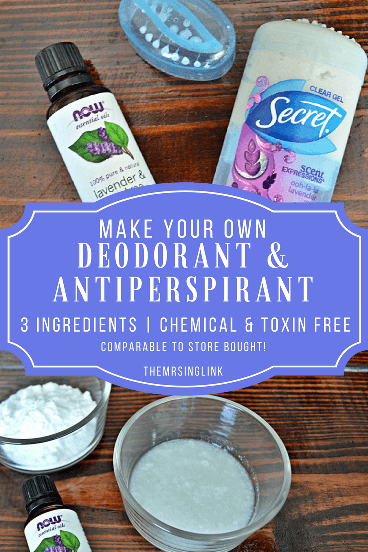 Simple All Natural DIY Toxin Free Deodorant | DIY Recipes | DIY beauty hacks | DIY deodorant | All Natural Beauty Products | Homemade Deodorant | theMRSingLink