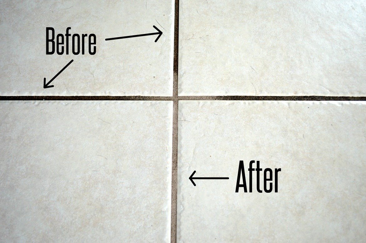 Guaranteed DIY Solution To Clean Dirty Tile Grout Before And After | Grout Cleaning Tips and Solutions | Cleaning Solutions | Best Cleaning Tips and Solutions | theMRSingLink