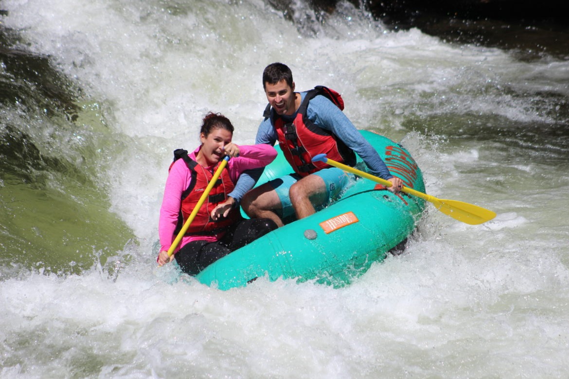 White Water Rafting In Blue Ridge Georgia - Two Adventure-Packed Days | How we spent two adventure-packed days in Blue Ridge Georgia | Couples who love to travel | Pet friendly travel adventures | Places to travel with your pets | White water rafting in Georgia | #travel #petfriendly #couplesgoals #adventure | theMRSingLink