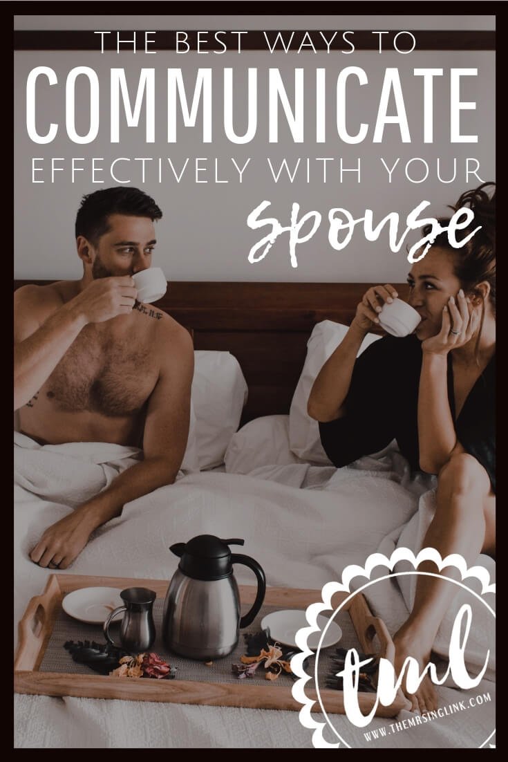 The Best Ways To Communicate Effectively With Your Spouse | Communication in relationships | How to communicate with your spouse | Listening and being heard is key to happy, healthy relationships | Communication in marriage; learn how your spouse communicates | #communication #marriage #relationships | theMRSingLink