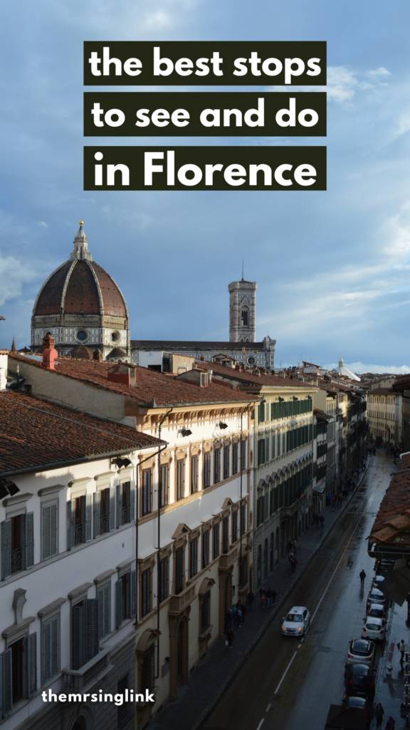 10 Days in Italy - the best stops to see, do and eat in Florence (Firenze). Yes, includes an unforgettable Tuscan wine tour, museums, beautiful churches (cathedrals) and architecture all in THREE days. #florence #italy #travel | theMRSingLink LLC
