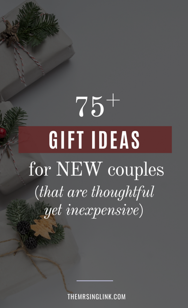 75+ Low Key Gift Ideas For New Relationships | Gift ideas for your new boyfriend or girlfriend | Christmas gift guide for new couples | Newly dating gifts that are thoughtful yet inexpensive | #giftsforhim #datinggiftguide | theMRSingLink