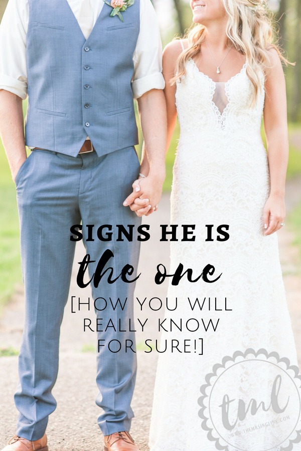 Signs he is THE ONE [How You Will Really Know For Sure] | Relationship tips for couples | Finding the qualities in the one | Dating tips for young couples | #couplesgoals #datingadvice | Love advice when searching for the one | How to know if he is the one for you | #onelove #relationships #love | theMRSingLink