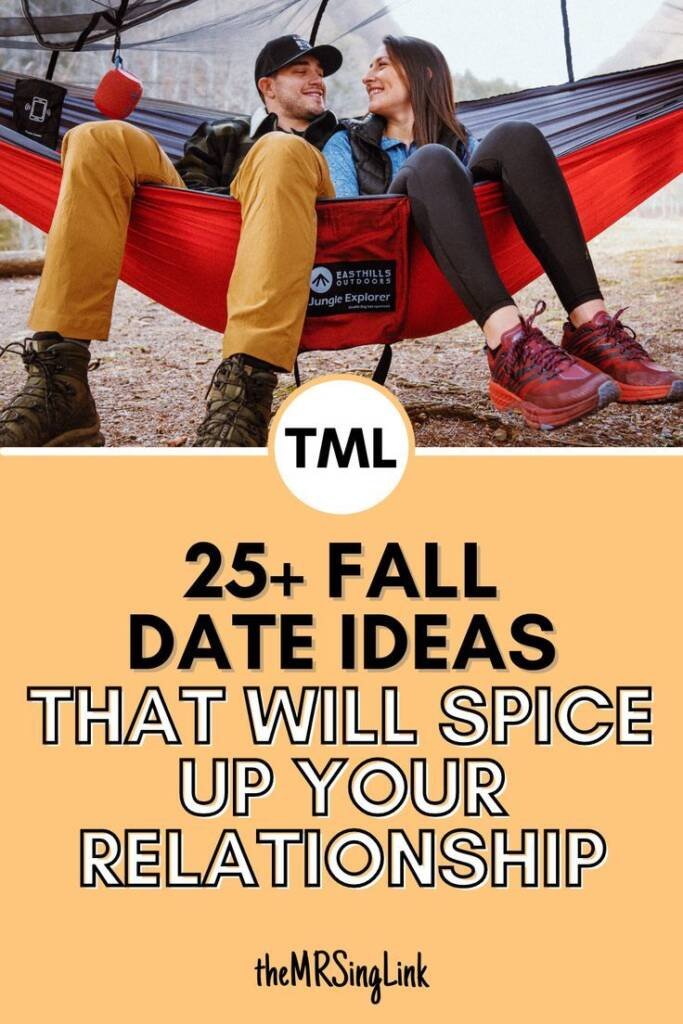 There's just something romantic about Fall that adds spice to any relationship! So I've compiled a list of over 25 date ideas for couples who literally fall in love with Fall year after year - these are budget-friendly, too! #dateideas #fallseason #romantic #couples