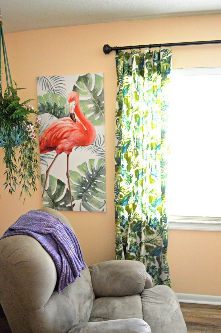 How To Make Window Curtains Under $100 [+ No-Sew Option!] | DIY home decor ideas | Decorating the home on a budget | No-sew home projects | Inexpensive DIY window draperies | Tommy Bahama home decor ideas | #DIY #beachhouse #coastal #homedecor | theMRSingLink