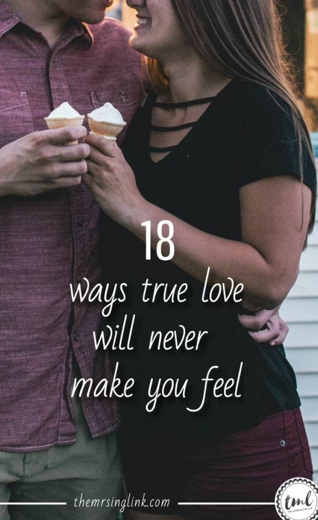 If It's True Love, It Will Never Make You Feel... | If there's one thing about Love that I've learned over the years it's that - other than Love's nature to be good - it should never be constant (static or stagnant). Love was meant to be fluid, free-flowing and ever-changing. It's having the ability to grow, improve, change, learn and evolve. Love is not just about having an obvious (yet infinite) understanding of what is, but also a clear vision of what isn't | #truelove #relationshipadvice | theMRSingLink