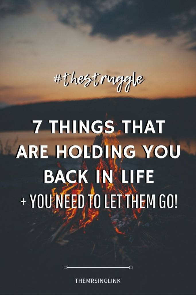 7 Things That Are Holding You Back In Life [Let Them Go!] | Let go of the negativity that is holding you back in life | Self improvement tips to get rid of toxic negativity | Feel, heal and forgive yourself | Free yourself of the things that keep you from living a life of happiness | #selfimprovement #negativity #freeyourself | theMRSingLink
