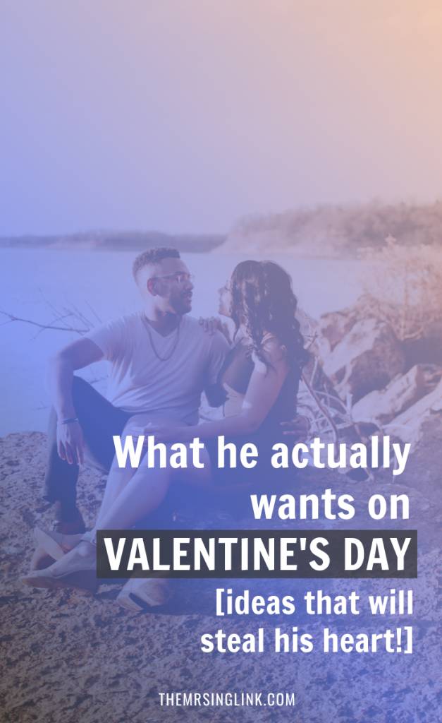 Valentine's Day Ideas For Him [What He REALLY Wants!] | Save your money on bears, chocolates and flowers, ladies. Because the truth is, this day may be all.about.LOVE, but he may feel loved in a completely different way than you. From a poll of over 100 men, here's what most said guys ACTUALLY want on Valentine's Day (and the results will shock you) #valentinesday #vdayideasforhim #ideasforhim #romanticideas #romancehim