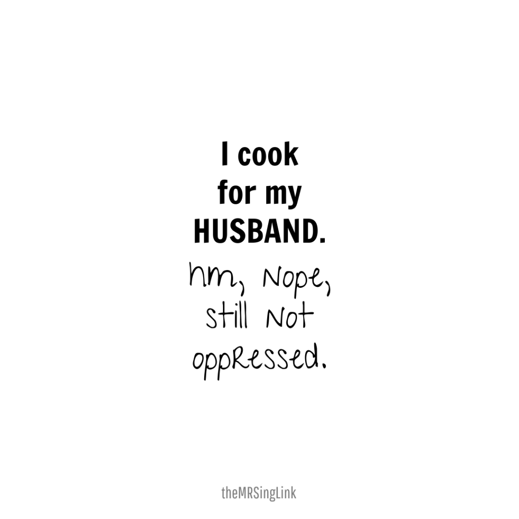 I Am Not An Oppressed 50's Housewife - My Marriage Is Equal | You may not see it, but my marriage is far more equal than what's surface deep. Equality in marriage doesn't exist, and 50/50 is unreachable. 