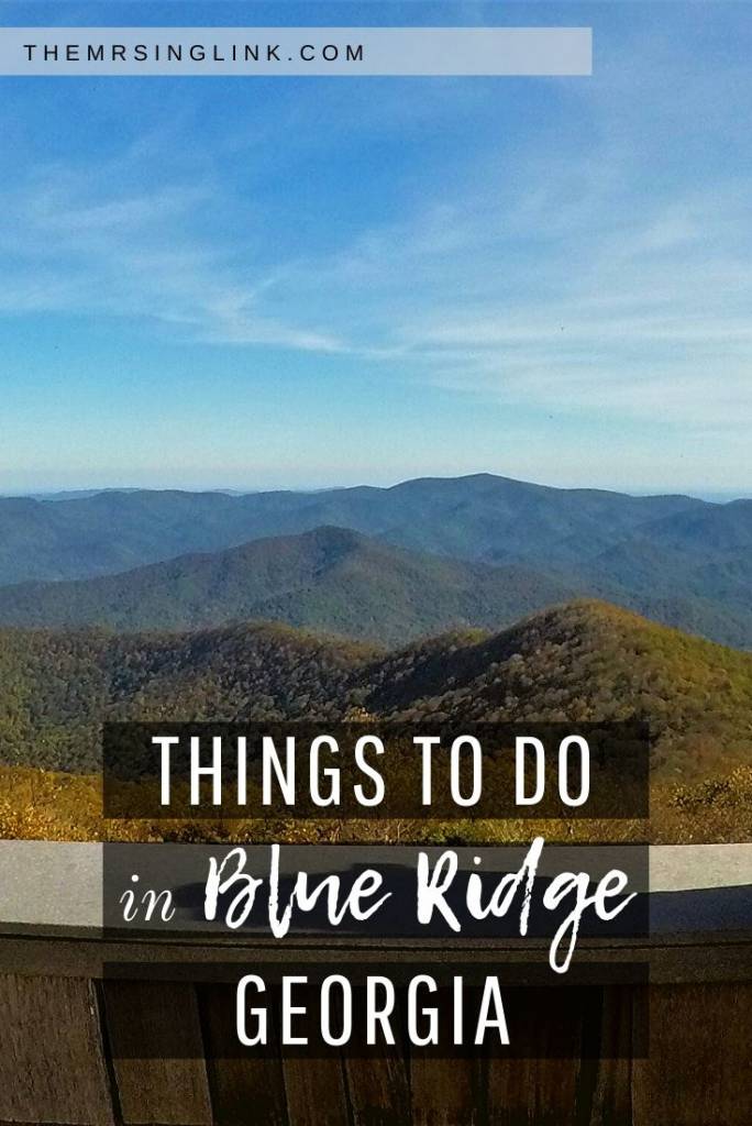7 Things To Do In Blue Ridge Georgia [+ The Best Hikes] | Blue Ridge Mountains | What to do in North Georgia - horseback riding, white water rafting, hiking, sightseeing, waterfalls, and scenic highways | Our fall trip to Blue Ridge, Georgia | Places to go in the Blue Ridge mountains | #traveladventures #travel #blueridge #hiking | The best hiking in the mountains of Blue Ridge | Waterfalls and hiking trails in Blue Ridge, Georgia | theMRSingLink