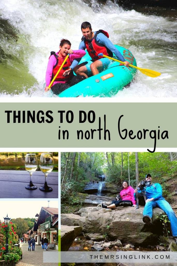 7 Things To Do In Blue Ridge Georgia [+ The Best Hikes] | Blue Ridge Mountains | What to do in North Georgia - horseback riding, white water rafting, hiking, sightseeing, waterfalls, and scenic highways | Our fall trip to Blue Ridge, Georgia | Places to go in the Blue Ridge mountains | #traveladventures #travel #blueridge #hiking | The best hiking in the mountains of Blue Ridge | Waterfalls and hiking trails in Blue Ridge, Georgia | theMRSingLink