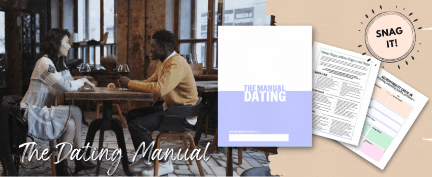 The Dating Manual | A workbook guide for women on finding Love, commitment and a healthy relationship | theMRSingLink LLC