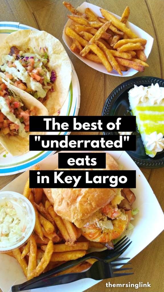 As a *newly* Key Largo local, instead of offering you the most popular restaurants, I decided to give you a list of some underrated, hidden gems to dine and eat in Key Largo that you would likely end up passing by. Because popular doesn't always mean better if you're paying for the name, view, or atmosphere with so-so, average food.