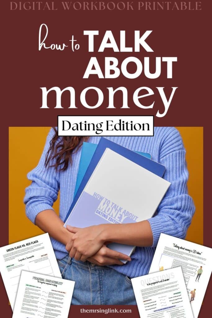 How to talk about money (Dating Edition) | Couples need to get more comfortable talking about finances sooner, especially when you consider that each and every person's livelihood ultimately depends on that paper dollar. #dating #datingadvice #datingworkbook