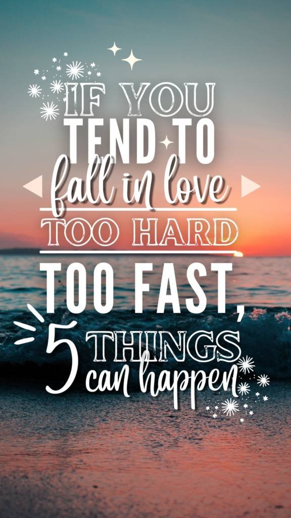 This one's for my heart-on-their-sleeve wearers, love at first sighters, and those who are prone to early or premature attachment in relationships - aka, when you end up falling for someone too hard, too fast. #datingadvice #relationshiptips #fallinginlove