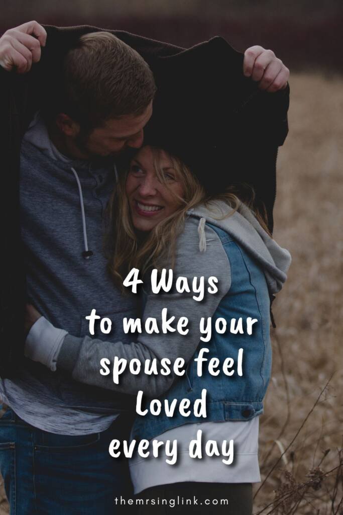 4 Ways to make your spouse feel loved every day | To my fellow married peeps out there, this is the tea - an underrated practice you should be implementing in your marriage if you want your spouse to feel loved by you every single day. #marriage #spouse #marriedlife #marriageadvice