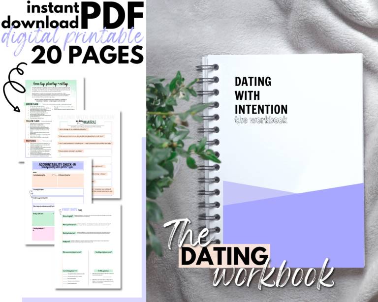 Dating with Intention (The Workbook) for Single Women