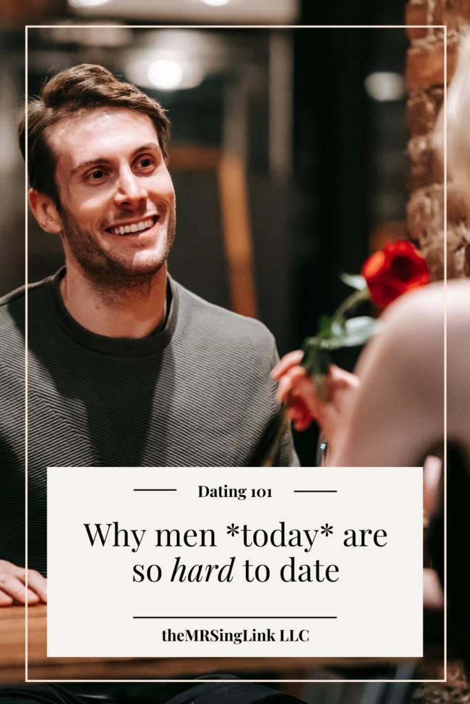 3 Reasons dating is difficult *today* when men are, too | The reality is dating and relationships over the last few decades have shifted dramatically. Men (for such "simple" creatures) are already a handful to be around, LOL, yet everyone and their mother knows its the same way the other way around. Men are becoming increasingly impossible to date. | theMRSingLink LLC