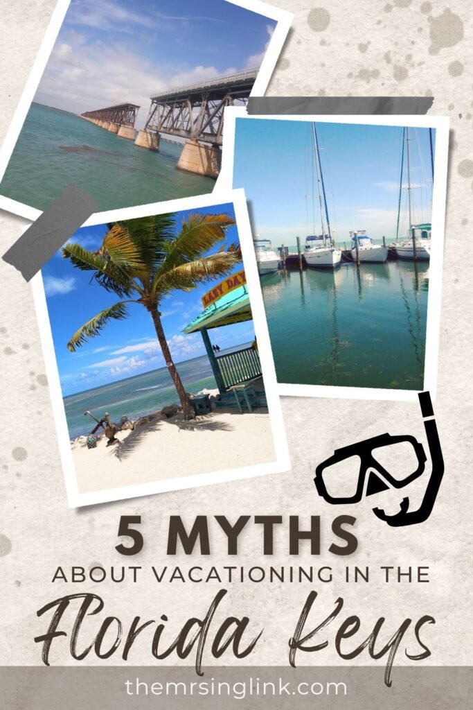 5 Myths about vacationing in the Florida Keys | As a part-time Key Largonian, it's up to me to help clear some of the many misconceptions out there in hopes it will deter people from forgoing the Florida Keys as a vacation destination based on wrongful presumptions and unrealistic expectations. #floridakeys #keywest #keylargo #islamorada #floridatravel #traveltips