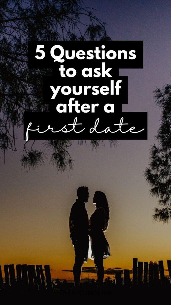5 Questions to ask yourself after a first date if you're looking for Love | If you're looking for Love, dating can be hard, especially in a very digital-focused, online-based world. From simply meeting people to actually getting to know them has changed, and not necessarily to a better alternative. Maybe going on dates isn't the problem - that's why I came up with five important, self-reflective questions to ask yourself after a first date.
