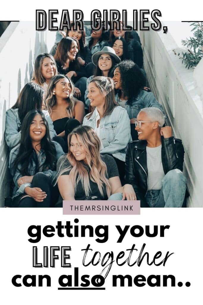 To all my girlies, besties, ladies out there - if you're on the "getting my life together" train, I want you to remember something! This looks different for everybody, and a lot of it depends on whether you're following what's mainstream. In a world full of influencers, getting your life together tends to focus heavily on the material, superficial or achievement side; like the big girl career or boss b*tch life, making a ton of money or having all the ["nice"] things, and immaculate bod goals.