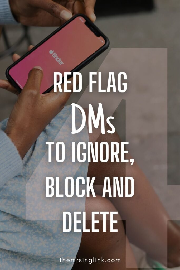 Red Flag DMs To Ignore, Block, and Delete! If you are someone who is genuinely out there looking for Love on the numerous interweb streams, these kinds of messages are ones that only lead you in all the wrong places. #onlinedatingtips #datingredflags