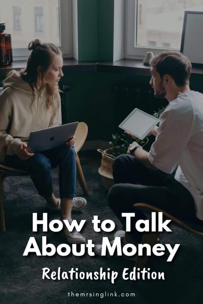 How to talk about money (Relationship & Marriage Edition) - Money is a big deal, the finances in relationships are a huge deal, so the topic isn't something to take lightly. BUT, since money is one, big sensitive topic for many couples...it is one to tread lightly.