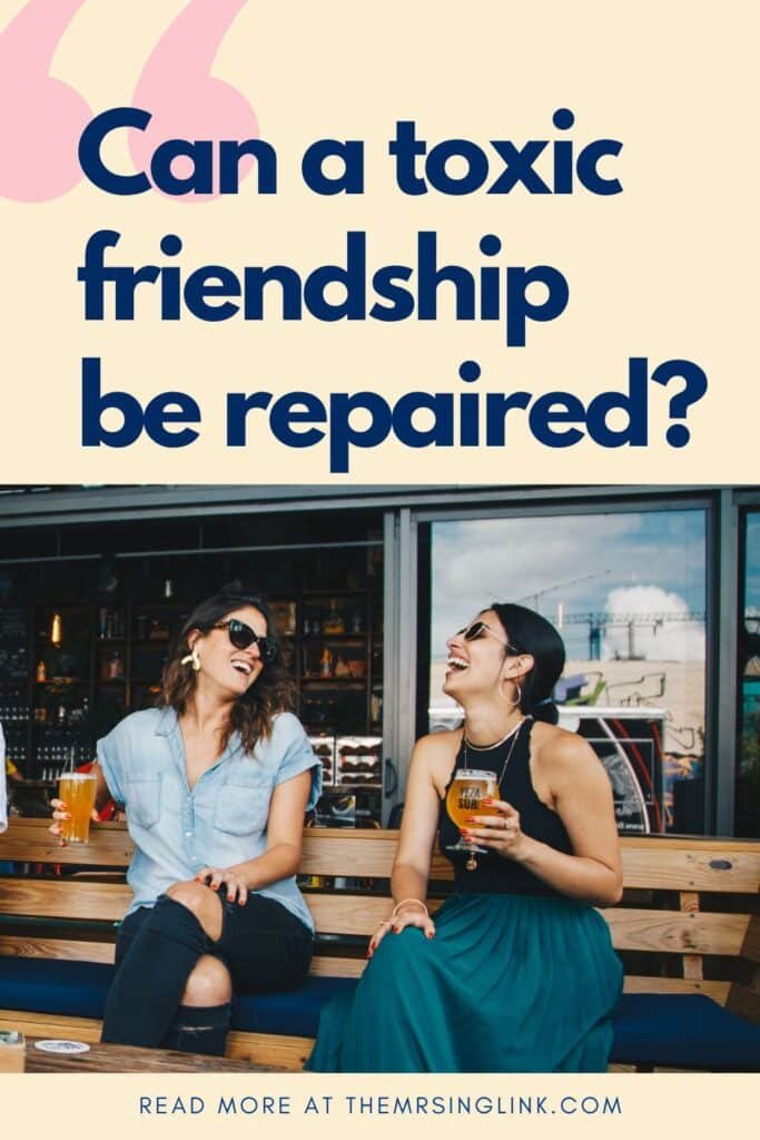 Can an unhealthy or toxic friendship be fixed? Unfortunately, unhealthy friendships seem to be the norm and by that, I mean we have lost sight of what true friendship actually is. Answering this question fully is based on many factors we need to be willing to acknowledge and accept, and that's what I bring to light in this post. #friendship #bestfriends #toxicfriendship